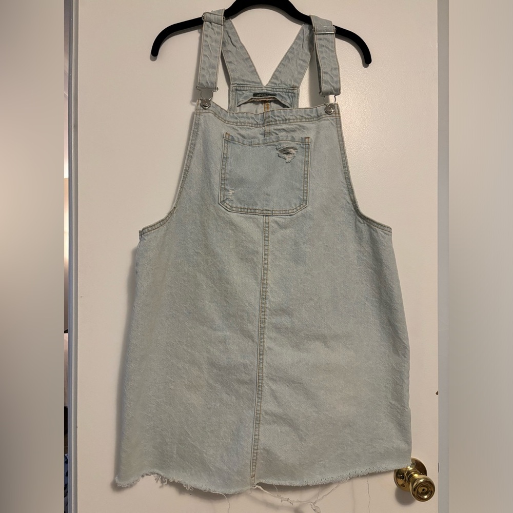 Denim Overall Dress